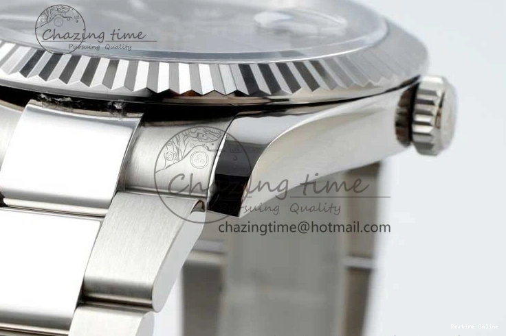 0219 DateJust 41 126334 NTF 1:1 Best Edition 904L Steel Blue Stick Dial on Oyster Bracelet VR Durable 2280